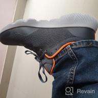 картинка 1 прикреплена к отзыву Skechers FOCUS 55169 Sneaker Charcoal Orange Men's Shoes от Johnathan Stoner