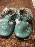 img 1 attached to Adorable And Safe HONGTEYA Leather Baby Shoes With Anti-Slip Sole For Infants And Toddlers review by Tommie Lawson