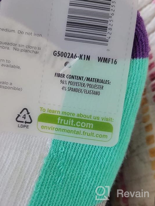 img 1 attached to Fruit of the Loom Everyday 👧 Cushioned Assorted Girls' Clothing for Socks and Tights review by Robert Lewis