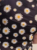 img 1 attached to Floral Print Women'S V Neck Western Tank Top With Ring Hole Sleeveless Design Ideal For Summer review by Scott Pentapati