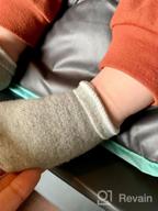 img 1 attached to Keep Your Little Movers Safe: CozyWay Non Slip Toddler Ankle Socks For Girls And Boys | 12/14/15 Pairs Available review by Chris Maurer