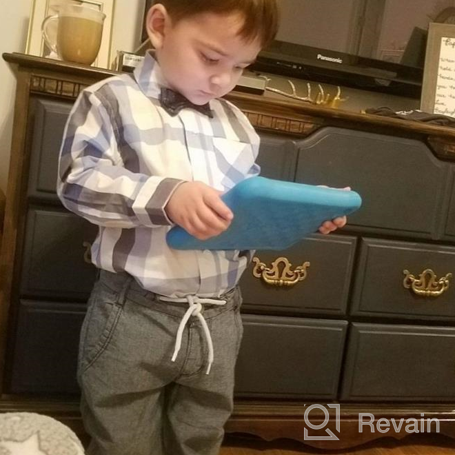 img 1 attached to 👖 Hope Henry Boys Rolled Drawstring Pants: Stylish & Comfortable Boys' Clothing review by Cori Nance
