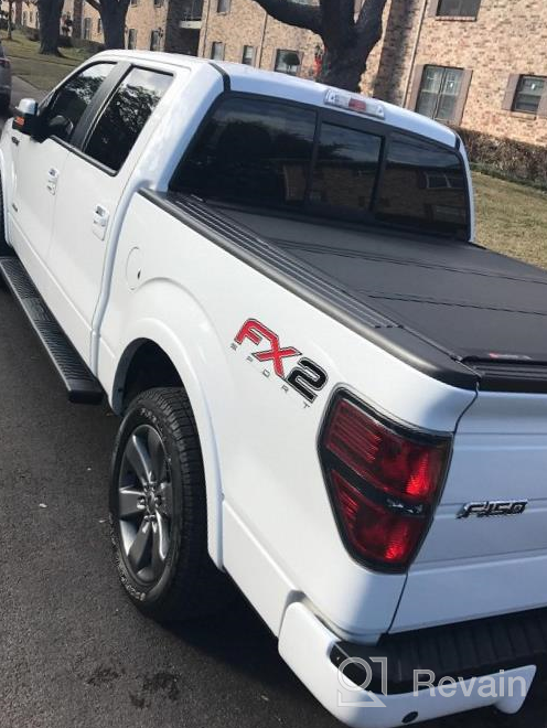 img 1 attached to Maximize Your Ford F-150 Truck Bed'S Security With BAKFlip MX4 Hard Folding Tonneau Cover - Fits 6' 7" Bed review by Robb Fillmore