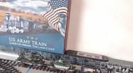 картинка 1 прикреплена к отзыву Набор поездов США для детей - включает игрушечный поезд, вертолет, танк, солдатиков и железнодорожные пути - набор игрушечных военных поездов для мальчиков 3,4,5,6,7,8 лет - подарок на день рождения / Рождество для детей 3-8 лет от Joel Wright