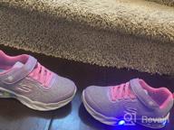 img 1 attached to 👧 Girls' Lighted Sneaker Shoes by Skechers - Enhanced Athleisure Footwear for Girls review by David Flores