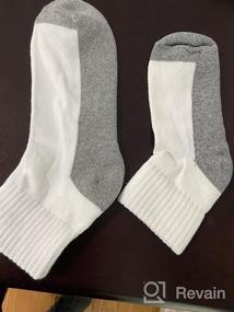 img 6 attached to Pack of 6 Seamless-Toe Quarter 🧦 Athletic Socks for Big Boys by Jefferies Socks