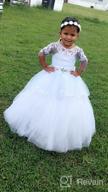 img 1 attached to 👗 White Girls' Clothing for Communion: First Communion Dresses – The Perfect Choice review by Pete Juarez