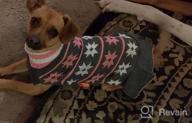 img 1 attached to Adorable KYEESE Valentines Day Sweaters For Dogs In Cute Red Love Design With Leash Hole - Perfect Pet Clothes For Small-Medium Sized Breeds review by Greg Quinit