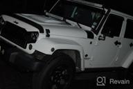 img 1 attached to MICTUNING 21.5 Inch 120W Combo LED Light Bar - 8000 Lumens, 6000-6200K Crystal White, Waterproof For Off-Road Jeep, ATV, UTV, SUV, Truck, And Boat review by Rob Dixon