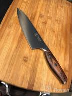 img 1 attached to German High Carbon Stainless Steel Utility Knife - Jane Series With Gift Box | 5 Inch Kitchen Paring & Peeling Knife review by Erick Roby