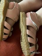 img 1 attached to Femizee Genuine Leather Princess Sandals: Perfect Girls' School Uniform Shoes review by Kobby Cagle