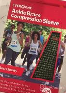 img 1 attached to Prevent And Heal Ankle Injuries With EverOne Compression Support Sleeves - Unisex, Small (1 Pair) review by Tim Nicholas