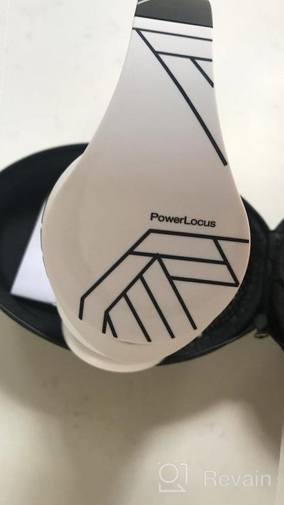 img 1 attached to PowerLocus Wireless Over-Ear Bluetooth Headphones, Foldable Stereo Headsets With Built-In Mic, Micro SD/TF, FM For IPhone/Samsung/IPad/PC (Rose Gold) review by Tony Pierce