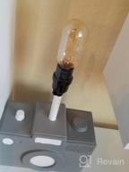 img 1 attached to Antique 40W T14 Incandescent Light Bulb With Medium Screw Base (E26) By Bulbrite review by Jonah Riggle