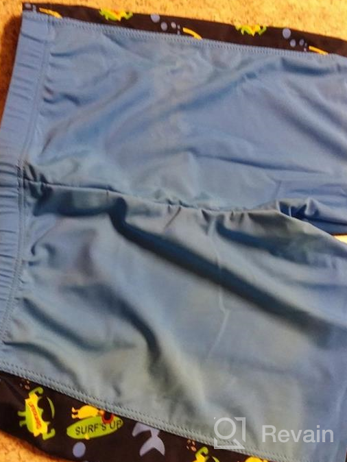 img 1 attached to 🩳 Aivtalk Boys' Swimshorts with Drawstring Waistband for Swimming - Swimwear for Kids review by Lucas Rowe