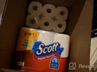img 1 attached to Scott Paper Towels Choose-A-Sheet Mega Plus Rolls, 4 Packs Of 6 (24 Total), White review by Brandon Carraway