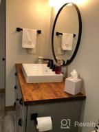 картинка 1 прикреплена к отзыву 🛀 VELIMAX Premium Stainless Steel Towel Bar - Elegant Brushed Towel Rack for Bathroom от Blake Giordano