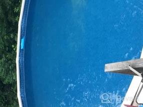 img 5 attached to Upgrade Your Above-Ground Pool With Smartline Caribbean 28-Foot Round Liner - Overlap Style With 25 Gauge Virgin Vinyl And Steel Sided Design