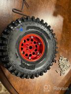 img 1 attached to 4Pcs GLOBACT 1.9 Inch Aluminum Beadlock Wheels For RC Crawlers - TRX4, SCX10 I-III, Redcat GEN7/8 & More! review by Candy Malone