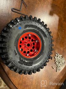 img 5 attached to 4Pcs GLOBACT 1.9 Inch Aluminum Beadlock Wheels For RC Crawlers - TRX4, SCX10 I-III, Redcat GEN7/8 & More!