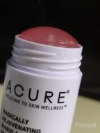 img 1 attached to Acure 3-In-1 Soothing Solid Serum: Vegan, Blue Tansy & Black Currant For Dry, Sensitive Skin - Hydrating Facial, Spot Treatment & Cleansing Balm, 1.7 Fl Oz review by Brandon Selpasoria