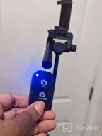 img 1 attached to Eicaus 62'' Cell Phone Tripod Stand, Travel Camera Tripod &Selfie Stick Tripod With Remote Perfect For Live Streaming/Vlogging/Video Recording, Tripod For IPhone/Android/Projector With Phone Holder review by Dawn Miller