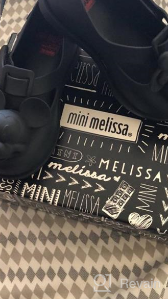 img 1 attached to 🐭 Mini Melissa Unisex-Child Mini Classic Baby with Mickey and Friends Mary Jane Flat review by Melissa Tucker