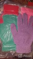 картинка 1 прикреплена к отзыву Бемемо 4 пары перчаток без пальцев Половинные варежки Однотонные вязаные перчатки для мальчиков и девочек, идеально подходят для зимы от Becky Gilbert