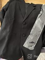 img 1 attached to 🤵 Young Youth Boys' Black Tuxedo: Ideal Clothing for Suits & Sport Coats review by Raymond Wade