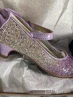 img 1 attached to Felix Flora Girls Silver Dress Shoes for Girls review by Derrick Wilson
