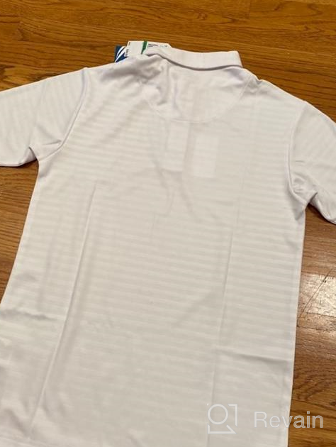 img 1 attached to 👕 Nautica Boys' Active Performance Polo: Short Sleeve with Embossed Striped Design review by Viswanath Badasz