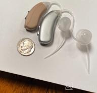 img 1 attached to Rechargeable BTE Hearing Aids For Seniors And Adults With Adaptive Feedback Cancellation And Layered Noise Reduction - Two Sound Tube Options, Latest Upgrade, Including Charging Dock (Pair) review by David Crawford
