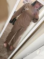 img 1 attached to Stay Stylish And Comfortable With Eurivicy'S Women'S Solid Sweatsuit Set: Long Sleeve Pullover And Drawstring Sweatpants Sport Outfits Sets review by Lacey Anderson