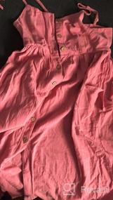 img 5 attached to 👗 Mumetaz Matching Outfits Sundresses for Girls' Clothing