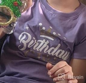 img 8 attached to 👸 Adorable Birthday Girl Shirt: Perfect Party Outfit with Princess Crown - Girls Fitted T-Shirt