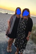 img 1 attached to Women'S Summer Dress Cute Sleeveless Beach Mini Boho Ruffle Tiered Tank Babydoll Sundress Casual review by Jeff Johnson