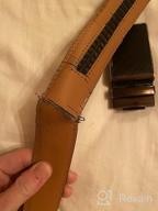 img 1 attached to Bulliant Click Ratchet Men's Accessories with Genuine Leather Belts review by Mike Woolford