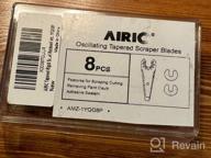 img 1 attached to AIRIC Universal Rigid Oscillating Multitool Blades 4Pcs Set, Compatible With Dewalt Fein Multimaster Porter Cable Black&Decker Bosch Dremel Rockwell Etc. 1QG14 review by Gavin Dunne