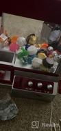картинка 1 прикреплена к отзыву Christmas Themed Vending Machine Dispenser With 30 Reusable Tokens For Toys, Candy & Prizes - Bundaloo Santa Claw Arcade Game Holiday & Birthday Gift For Kids от Rick Rownd