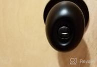 img 1 attached to Secure Your Privacy With A Set Of 3 Oval Egg Shape Door Knobs In Black review by Todd Taniguchi