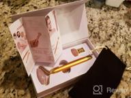 img 1 attached to 2-IN-1 Electric Jade Roller Massager Facial Roller & Face Massager, Rose Quartz review by Nico Ramdeen