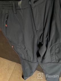 img 8 attached to Winter Adventure Essential: Women'S Waterproof Fleece-Lined Snow Pants With Zipper Pockets