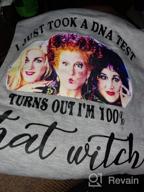img 1 attached to Women'S Hocus Pocus Sanderson Sisters Halloween Funny T-Shirt Short Sleeve Graphic Classic Movie Tee Top review by Christina Kharel