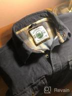 img 1 attached to Soft Corduroy Shirt Jacket For Men - 100% Cotton With Flannel Lining By Gioberti review by Edris Holwell