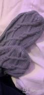 img 1 attached to Extra Long Cable Knit Thigh High Boot Socks For Women - Winter Stockings And Leg Warmers By SherryDC review by Lisa Frank