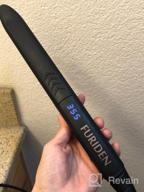 img 1 attached to Thin Flat Iron For All Hair Types With Dual Voltage, Professional Hair Straightener Titanium Flat Iron For Hair: Hair Straightening And Curling Iron 2 In 1 With 1 Inch Plates, Black review by Joshua Vogel