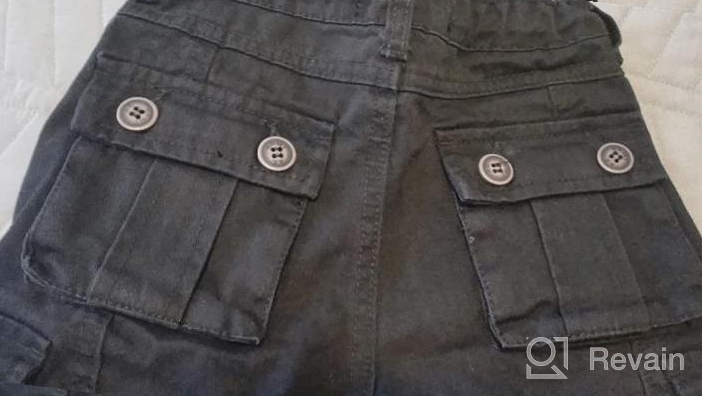 img 1 attached to 👖 Phorecys Toddler Zipper Button 140 Age Boys' Pants: Quality Clothing for Your Little One review by Mike Betzing