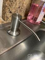img 1 attached to Upgrade Your Kitchen Sink With The Shimmering Gold Soap Dispenser By WEWE review by Ricardo Tlaxcalteca