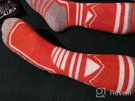 img 1 attached to Cozy and Durable Kids Ski Socks for 🧦 Winter Skiing and Snowboarding – 2 or 3 Pairs Available review by Brandon Hayes