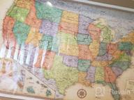 img 1 attached to RMC 32" X 50" Signature United States USA And World Wall Map Set (Laminated) review by John Faxon